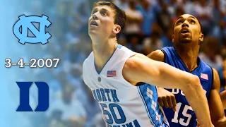UNC Basketball: #8 North Carolina vs #14 Duke | 3-4-2007