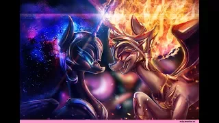 Daybreaker and Nightmare Moon  - Fighting