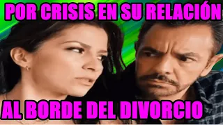 EUGENIO DERBEZ Y ALESSANDRA ROSALDO AL BORDE DEL DIVORCIO POR CRISIS EN SU RELACIÓN