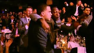 Dizzee Rascal wins British Male Award presented by Andy Serkis | BRIT Awards 2010