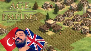 ANCA DEFANS YAPARSIN !! [Türkler vs Britonlar] | AoE II: Definitive Edition