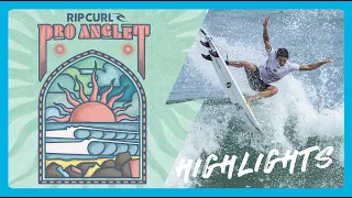 Rip Curl Pro Anglet Highlights: Kyllian Guerin and Teresa Bonvalot Make the Semis