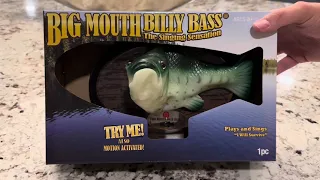 2024 Cracker Barrel Big mouth Billy bass unboxing