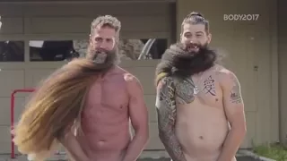 Brent Burns And Joe Thornton Let Their Beards Fly In The 2017 Body Issue | ESPN