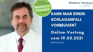 Kann man einem Schlaganfall vorbeugen?