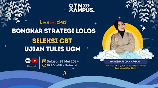 Bongkar Strategi Lolos Seleksi CBT Ujian Mandiri UGM