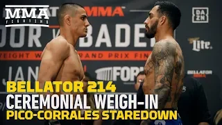 Bellator 214 Weigh-Ins: Aaron Pico vs. Henry Corrales Staredown - MMA Fighting