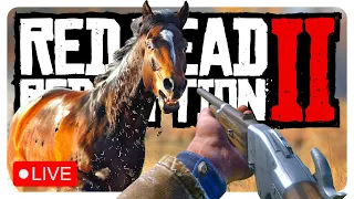 🔴 LIVE STREAM - ridin' men and huntin' horses | RED DEAD REDEMPTION 2