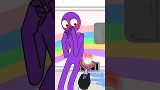 Forget meme // animation rainbow friends ( roblox ) purple red and orange