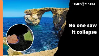 This is how Gozo's Azure Window collapsed