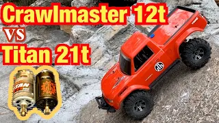 Crawlmaster 12t vs Titan 21t