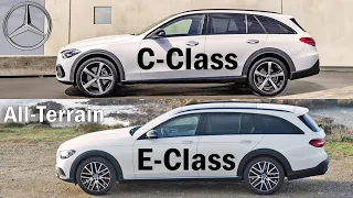 Mercedes C-Class All-Terrain vs E-Class All Terrain, E class vs C class