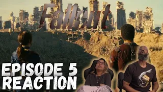 Non-Gamers watch 👀 Fallout 1x5 | "The Past" Reaction