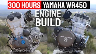 Incredible 4 stroke engine build - Yamaha WR450