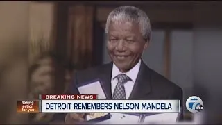Detroit remembers Nelson Mandela