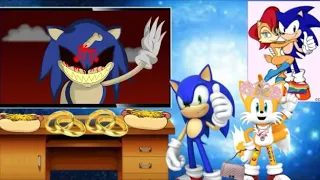 Sonic & Tails Reacts To Sonic Exe Part 1  Tails Demise (Re-Post @sonickxtheberryhog9227)