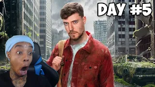 FlightReacts To MrBeast I Survived 7 Days In An Abandoned City!