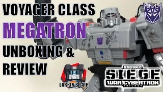 Transformers Siege Megatron Voyager Class, Unboxing & Review