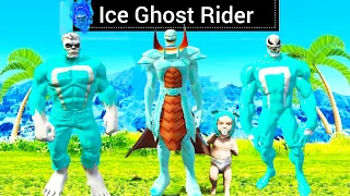 Adopted By ICE GOD HULK GHOST RIDER VENOM BROTHERS in GTA 5 (GTA 5 MODS)
