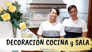 DECORACIÓN COCINA y SALA VERANO 2021 || 🍋IDEA CON LIMONES🍋 ||ORJO'S HOME