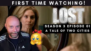 LOST S3E01 (A Tale of Two Cities) FIRST TIME REACTION - ENTER THE HYDRA!!