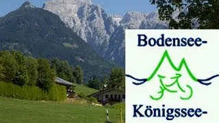 Alpenüberquerung Bodensee-Königssee Radweg Alpe Adria Radweg Teil1