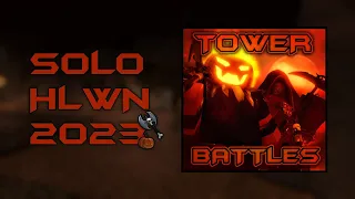 tower battles │ solo halloween 2023 w/ graveyard