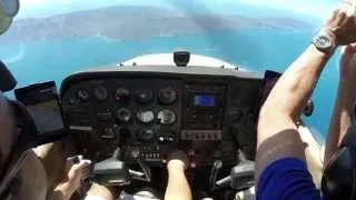Approach and Landing at Catalina Airport - KAVX