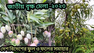 জাতীয় বৃক্ষ মেলা ২০২৩|| Brikkho Mela Nursery VLOG|| Agargaon Dhaka|| Megh Bristi vlog
