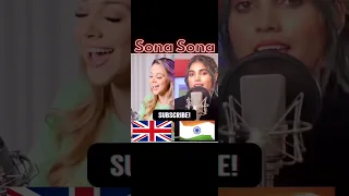 Shona Shona: Emma Heester 🆚 Aish | English Vs Hindi Version | #shorts #viral #emmaheesters #aish