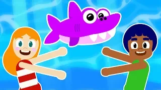 Baby Shark Dance (New Version!) | Sing and Dance w/ Baby Shark | Animal Songs for Children