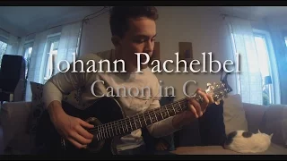 Canon in C (Johann Pachelbel + TAB) | Fingerstyle Guitar Cover