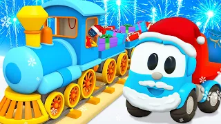 Leo der Lastwagen Kompilation. Weihnachtsgeschichten mit Leo und Co. Cartoons für Kinder