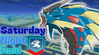 Saturday Night Raid - Episode 8: Mega Gyarados (☆☆☆☆ 4-Star Raid) Pokèmon GO Gameplay - Podcast #8