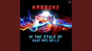 Luck Be a Lady (Karaoke Version)
