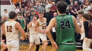 Highlights! WSS @ Dieterich-Hatchets defeat Maroons 60-52! DOUBLE OT THRILLER!!! Feat both Coaches!