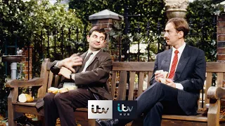 Rowan Atkinson On The Famous Park Bench Lunch Scene | Happy Birthday Mr Bean | ITV