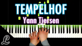 Yann Tiersen -Tempelhof (piano cover)