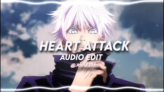 Heart Attack - Demi Lovato [Edit Audio]