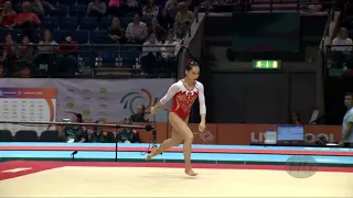 OU Yushan (CHN) - 2022 Artistic Worlds, Liverpool (GBR) - Qualifications Floor Exercise