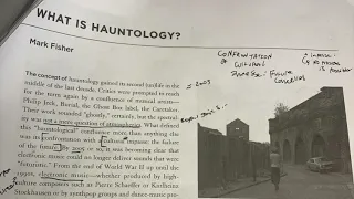 Mark Fisher: "What is Hauntology?"