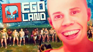 JUNTANDO A 70 STREAMERS EN RUST | EGOLAND #1