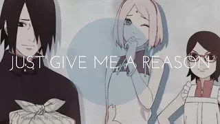 Sasυke X Sakυra ✿ AMV ✿ - Just Give Me A Reason