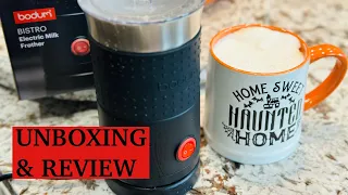 UNBOX & REVIEW | Bodum Bistro Electric Milk Frother