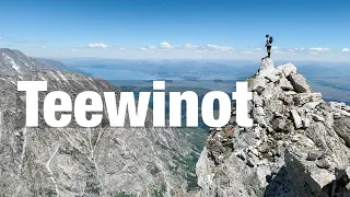 Teewinot Mountain // The Best View in the Tetons