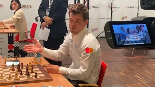 Magnus Carlsen's “Angry” Reaction after Losing 2 Games In a Row 😧.