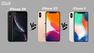 iPhone XR vs iPhone XS vs iPhone X || iTech