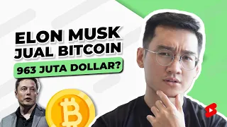 Elon Musk Jual 75% Kepemilikan Bitcoin?!