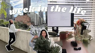 WEEK IN THE LIFE software engineer in LA // chill work days, gym, try-on haul, unboxing pr :o