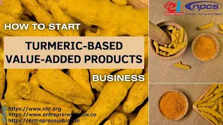 🌿 How to Start Turmeric-Based Value-Added Products Business 🔥